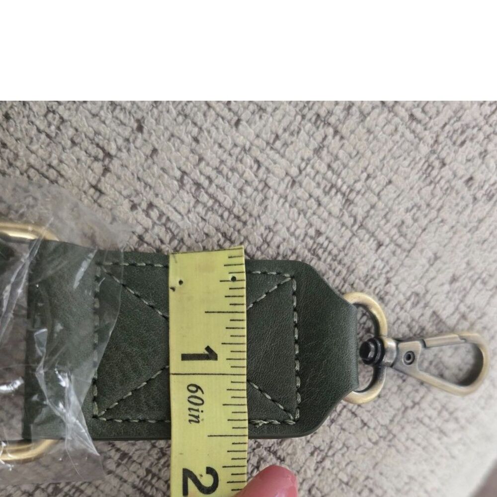 Olive and Tobacco Color Adjustable Bag Strap NWOT - Picture 5 of 6